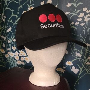 Securitas Sweden Black Hat Red Logo
